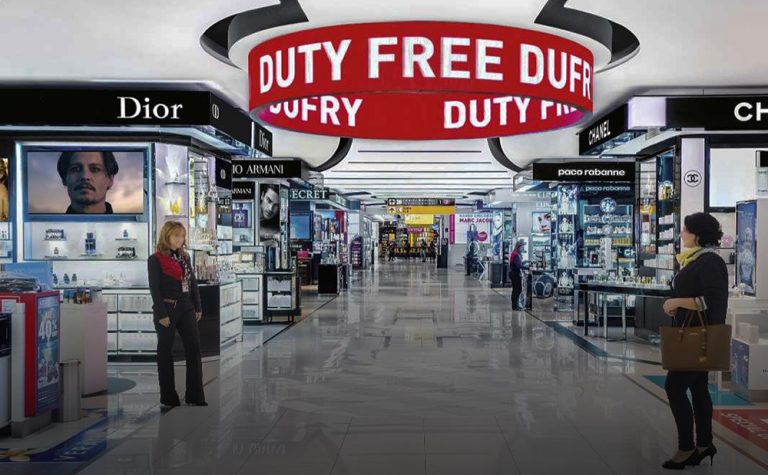 Implantação do sistema de sonorização para a Duty Free Dufry